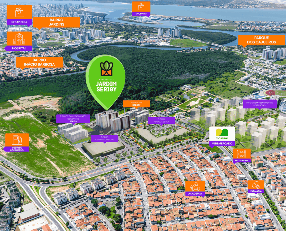 Conheça o Residencial Jardim Serigy